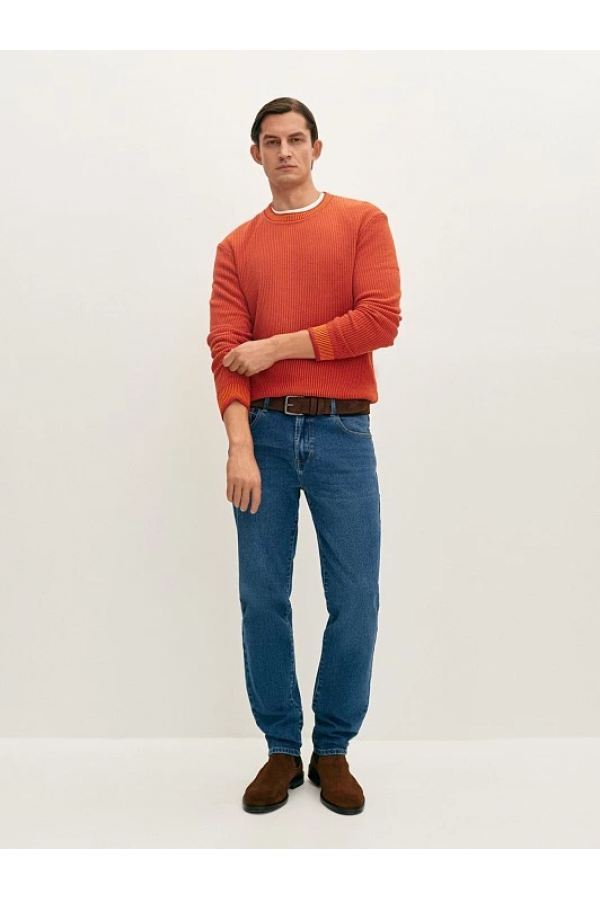 EL M0059.22 Джемпер мужской Терракотовый