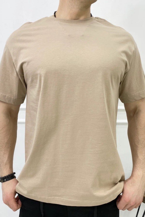 TOM FARR 55012oversize песочный футболка мужская