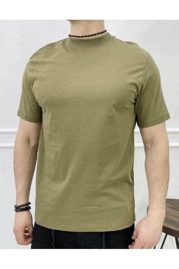 TOM FARR  55012oversize хаки футболка мужская TOM FARR  55012oversize хаки футболка мужская