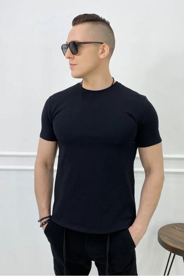 TOM FARR  5502Nчерный футболка мужская TOM FARR  5502Nчерный футболка мужская