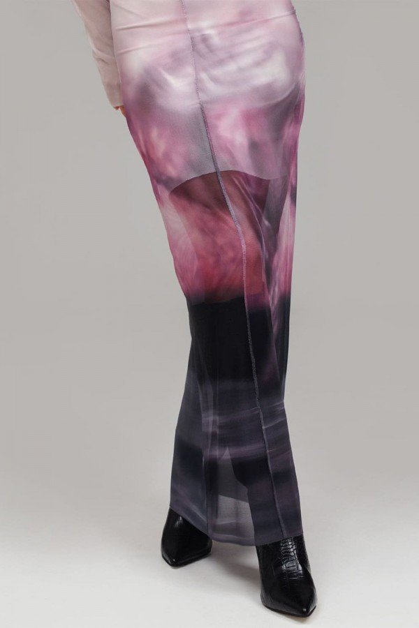 TF 001.75 Платье из сетки со сборкой TF 001.75 Платье из сетки со сборкой