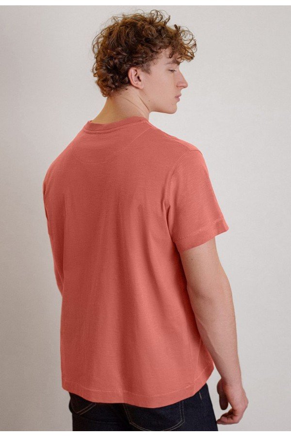 V M49040.22 Футболка муж терракотовый