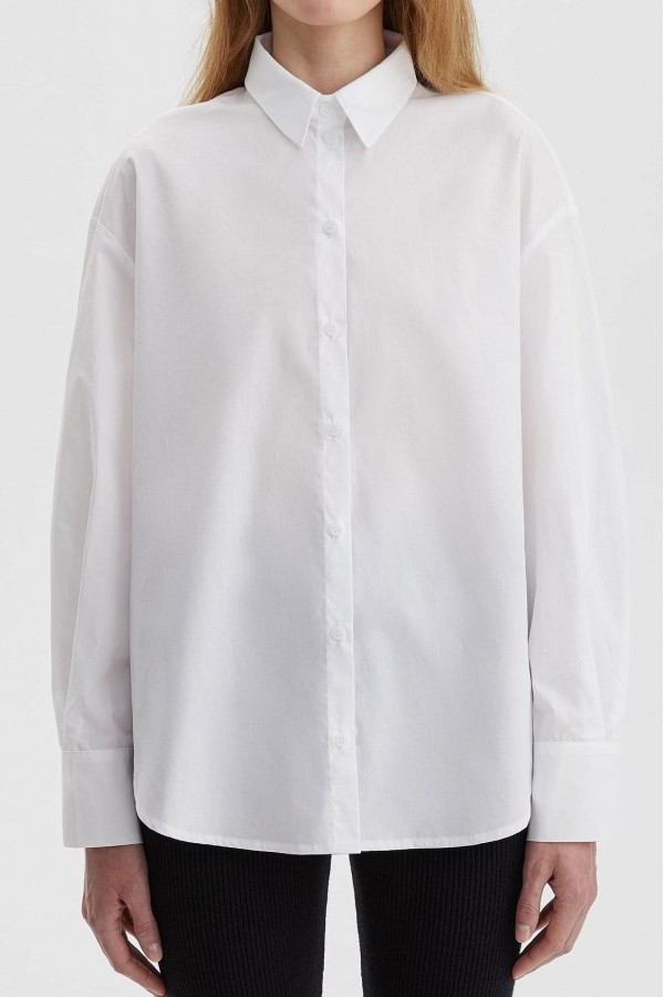 A 3716.50 Рубашка свободного кроя с защипами