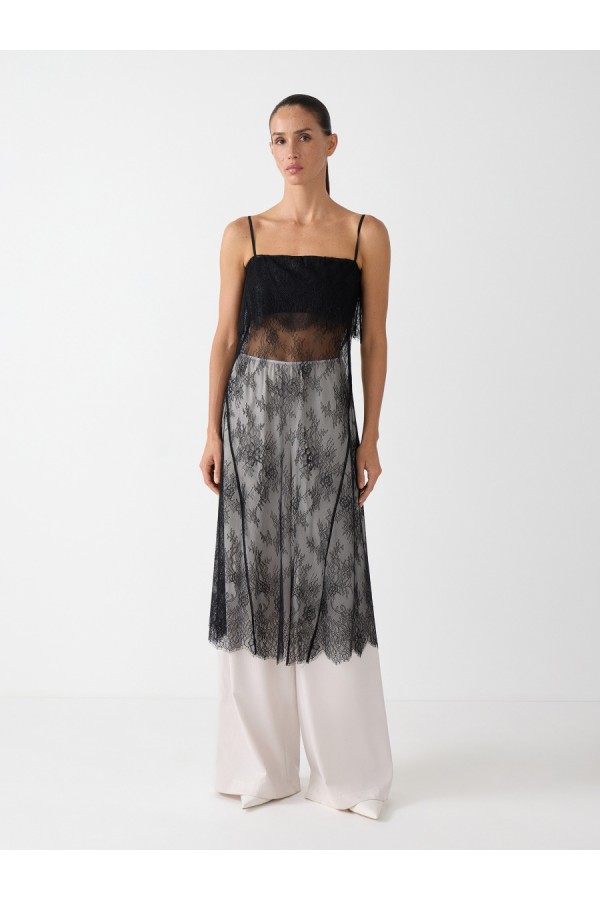 CS W250480.58 Кружевной топ черный