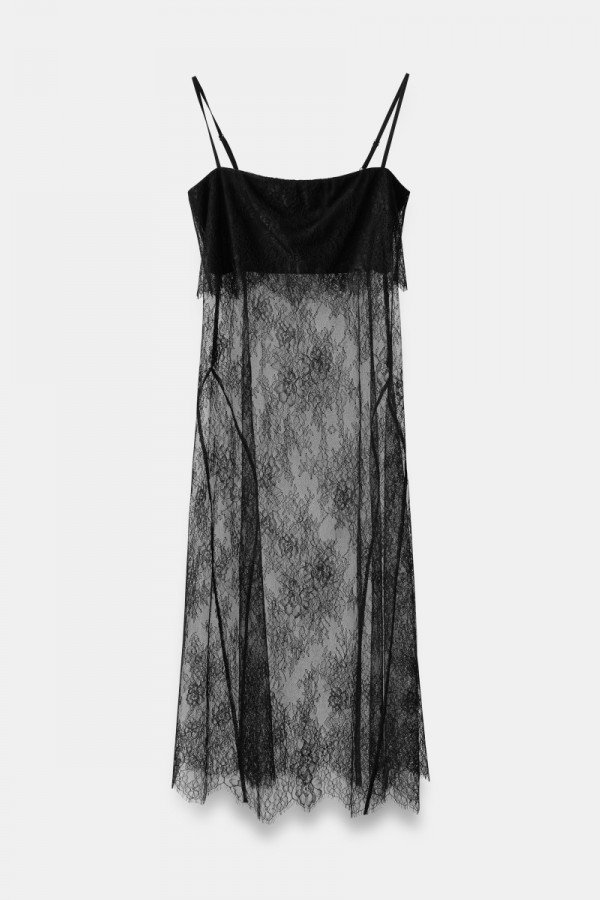 CS W250480.58 Кружевной топ черный