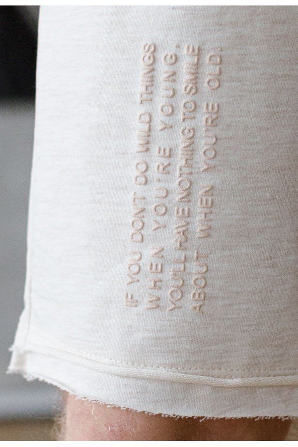 V M4800.12 Шорты мужские бежевый меланж