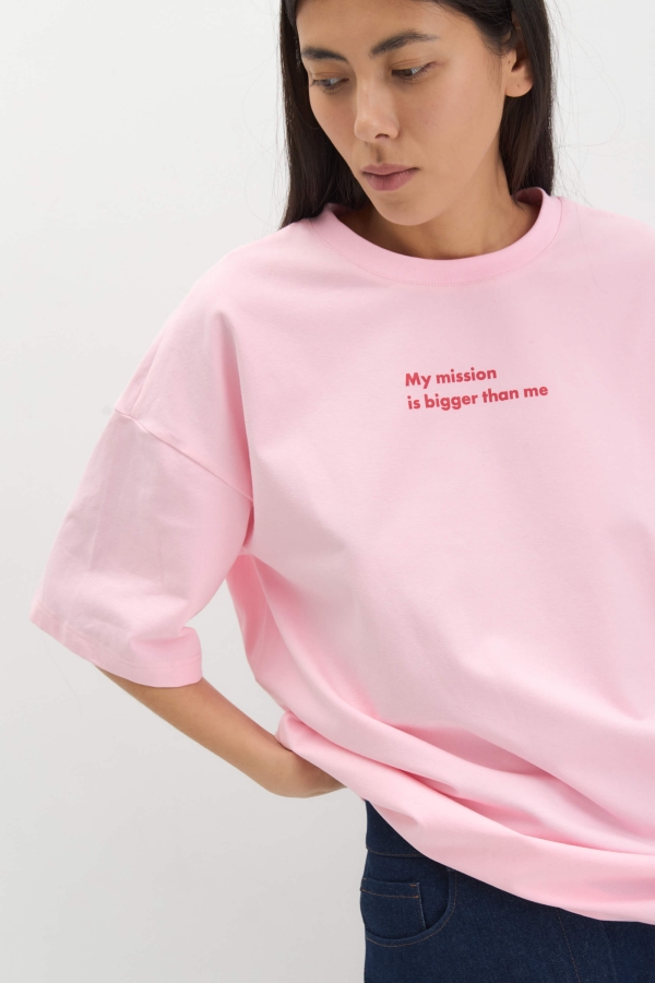 C W2400.75 Футболка жен розовый C W2400.75 Футболка жен розовый