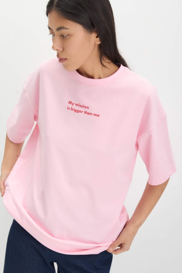 C W2400.75 Футболка жен розовый