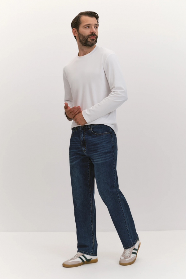 EL M0044.34 Джинсы муж синий