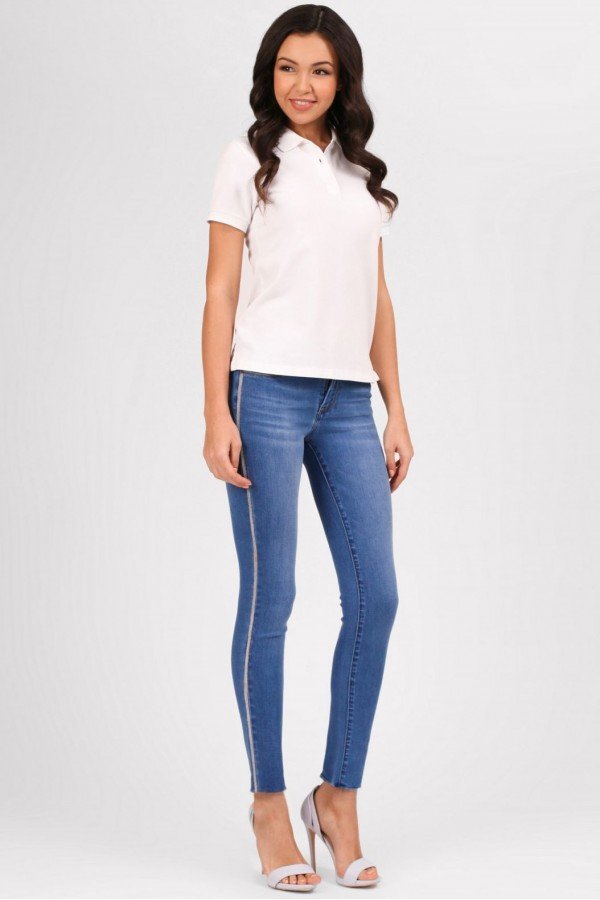 T W2812.35 (802-1-coll) брюки джинсовые жен 32