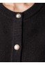 V W141.58 Кардиган жен черный