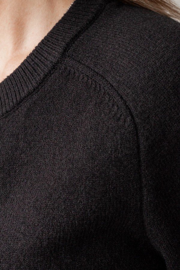 V W141.58 Кардиган жен черный