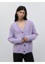 CS W250652.60 Кардиган с ангорой светло-фиолетовый