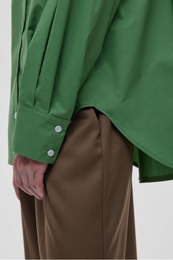 A 3716.45 Рубашка свободного кроя с защипами