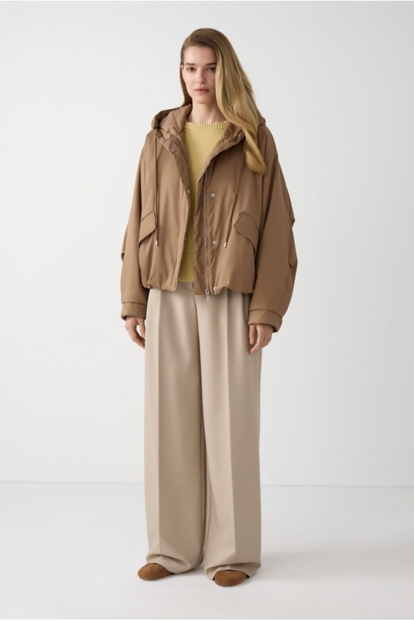 CS W0123.14 Куртка жен утепленная т-бежевый