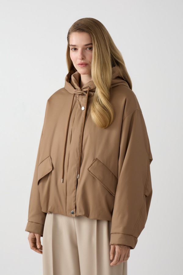 CS W0123.14 Куртка жен утепленная т-бежевый CS W0123.14 Куртка жен утепленная т-бежевый