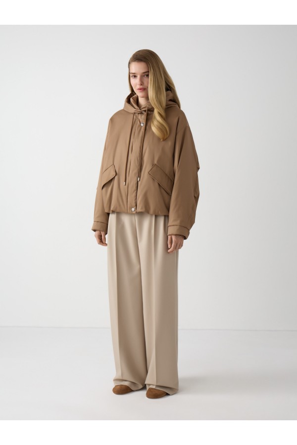 CS W0123.14 Куртка жен утепленная т-бежевый