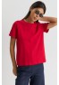 C W2255.25 Футболка жен красный