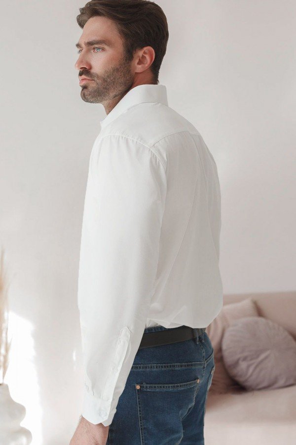 V M2901.50 Сорочка мужская белый