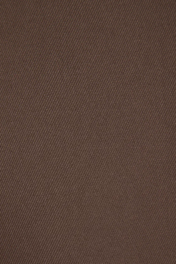 A 0212.13 Жакет однобортный без лацканов кофе