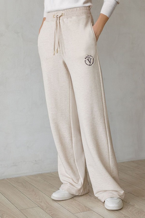 V W4408.12 Брюки жен бежевый меланж