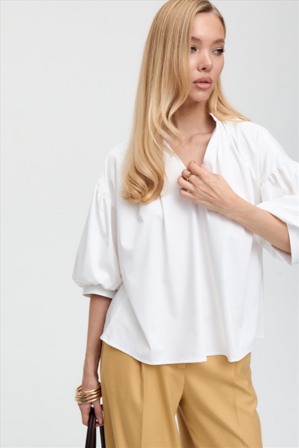 C W2756.30 Блузка жен молочный