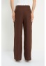E 62110.18 Брюки льняные, шоколад