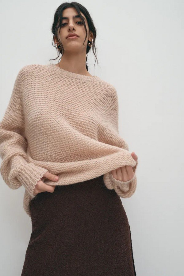 El W0137.12 Джемпер женский Бежевый