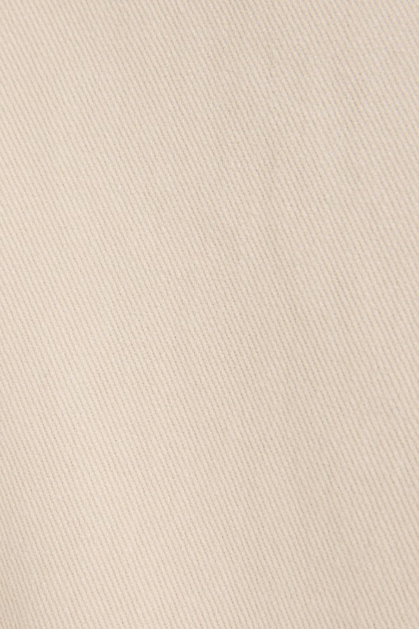 A 0207.30 Бомбер утепленный из денима молочный