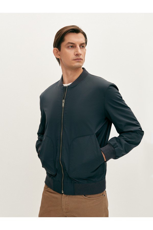 El M3423.34 Куртка муж серо-синий