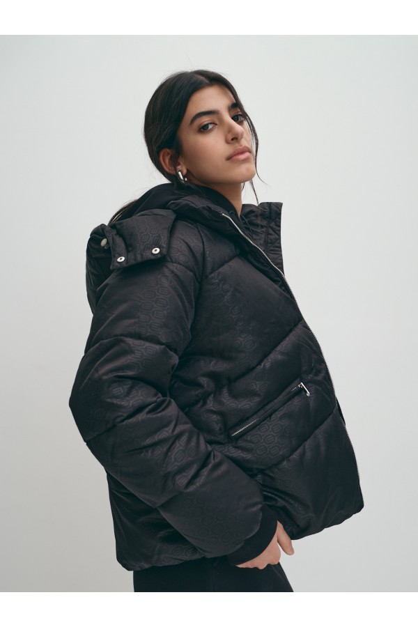 El W0062.58 Куртка женская пуховик Черный