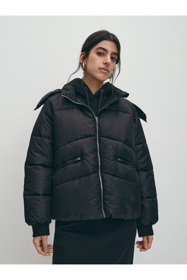 El W0062.58 Куртка женская пуховик Черный