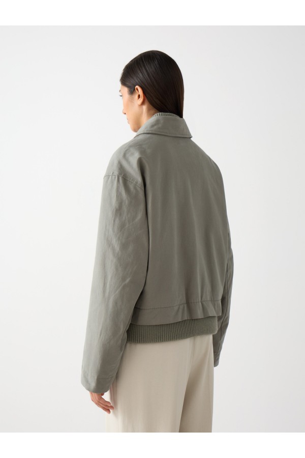 CS W0128.46 Куртка-бомбер утепленная св-хаки