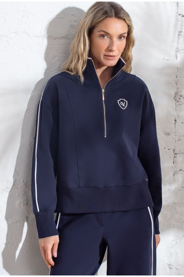 V W9086.67 Толстовка жен т-синий