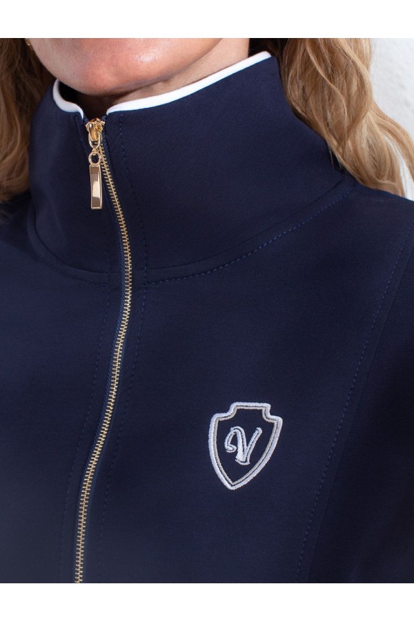 V W9086.67 Толстовка жен т-синий