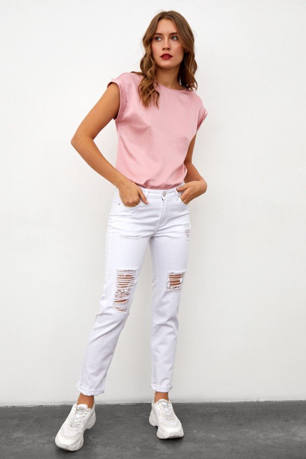 T W2664.50 (903-1-coll) брюки джинсовые жен 32 (S) (8)