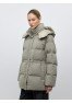 CS W250521.55 Пуховая куртка серо-бежевый