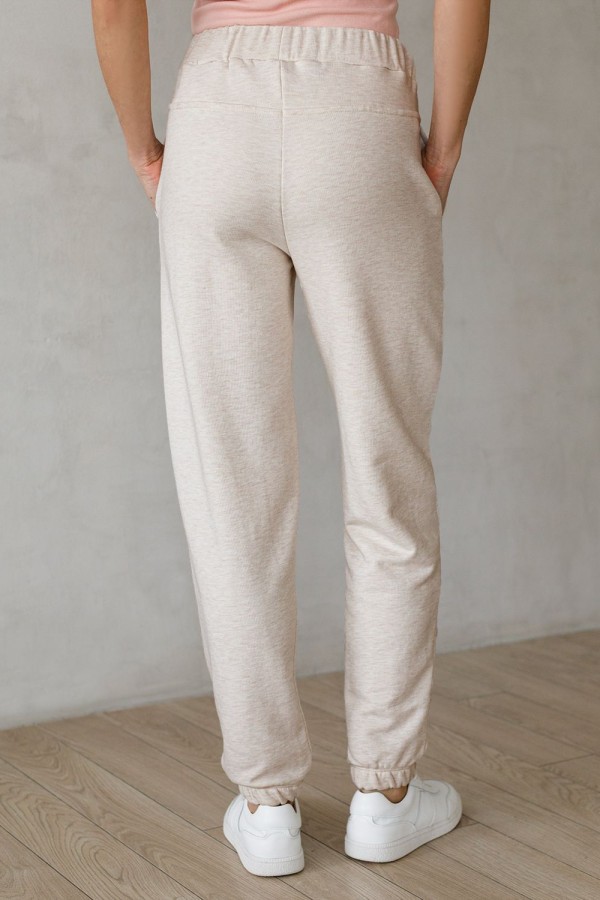 V W4407.12 Брюки жен бежевый меланж