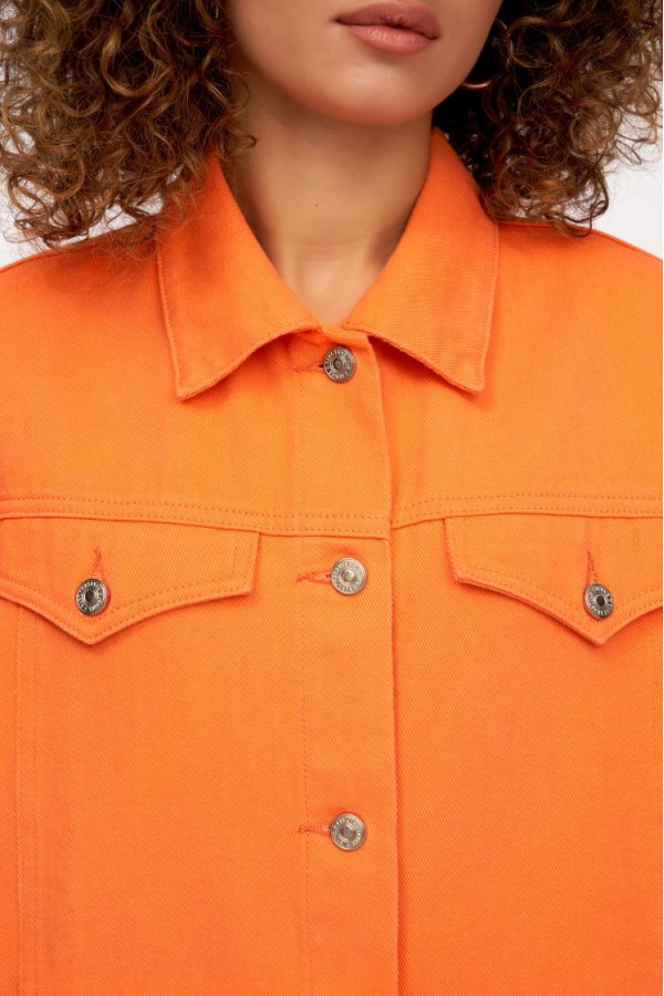 E 31029.22 Жакет женский оранжевый