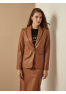El W0063.16 Жакет женский кричневый