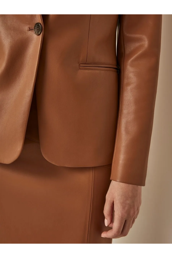 El W0063.16 Жакет женский кричневый
