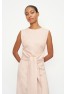 E 52070.72 Платье лен пудровый