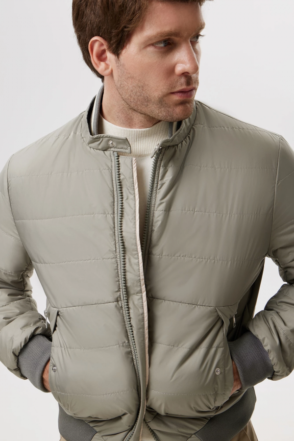 El M3634.55 Куртка муж серо-зеленый