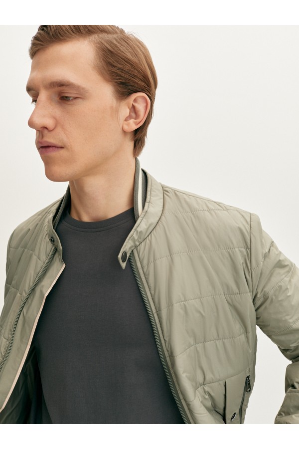 El M3634.55 Куртка муж серо-зеленый