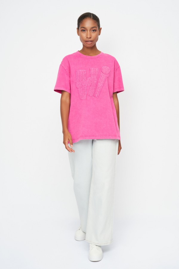 E 42098.99 Футболка розовый