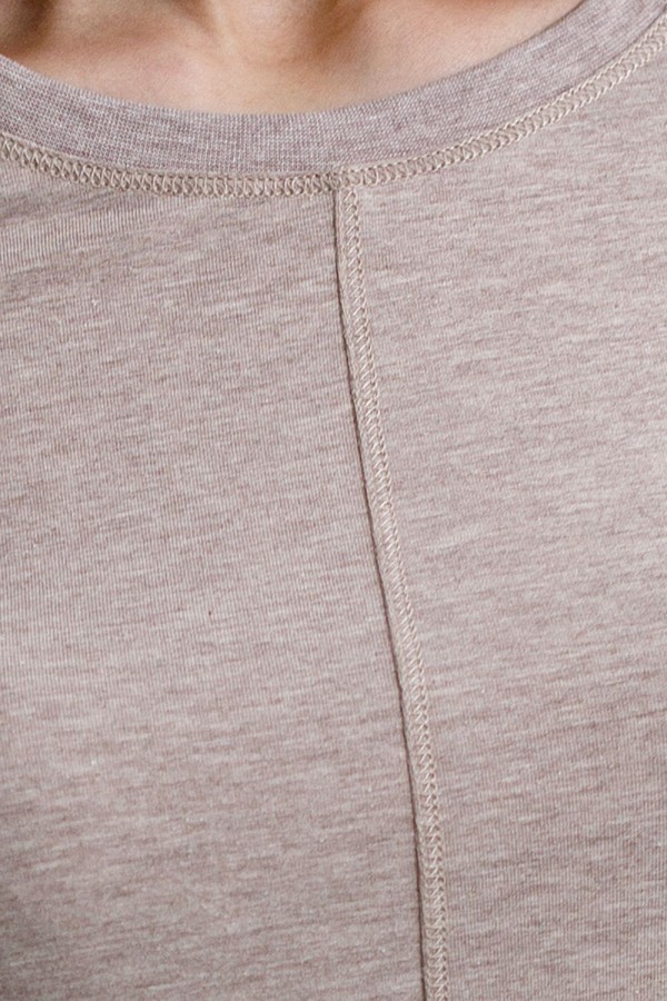 V W4911.16 Лонгслив кофейный