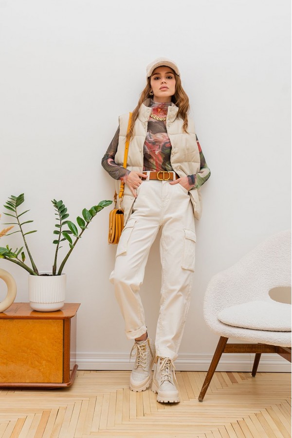 E 5682.42 Водолазка-гольф сетка