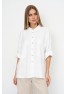 E 3435.50 Блузка женская лняная белый E 3435.50 Блузка женская лняная белый