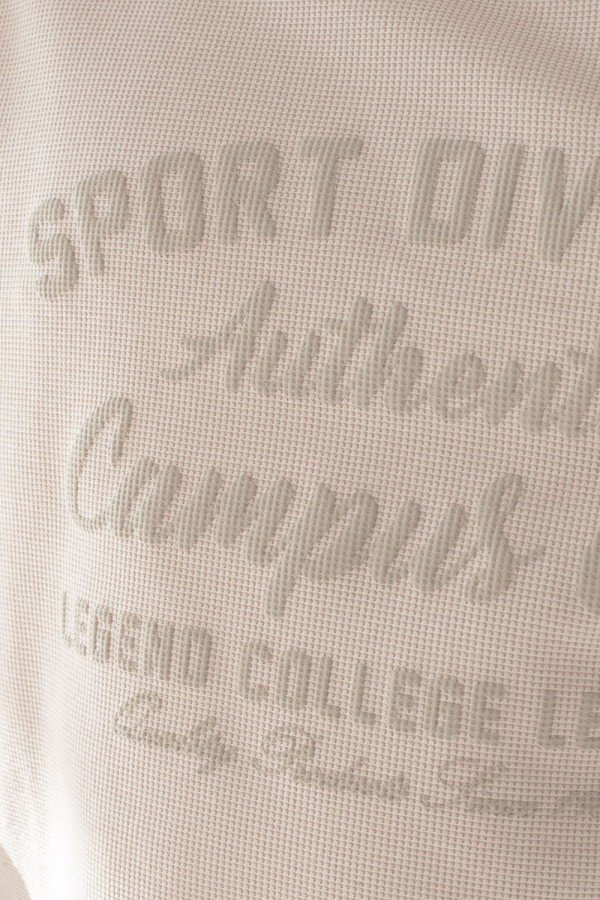 V M49027.12 Свитшот муж бежевый