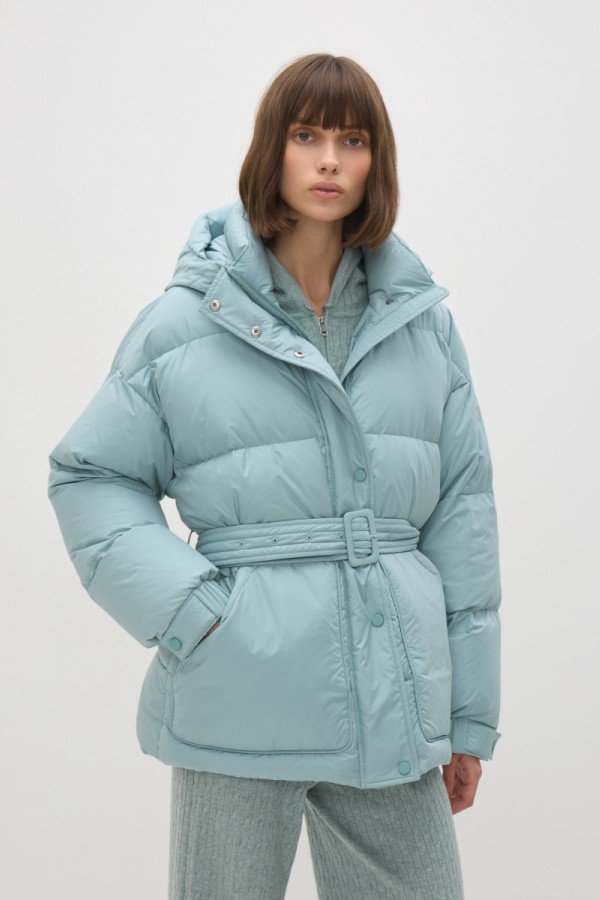 CS W240521.32 Пуховая куртка бирюзовый